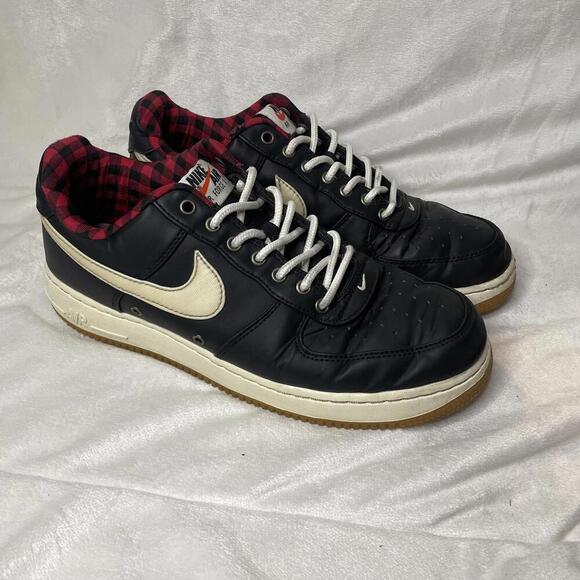 Nike Air Force 1 'Lumberjack' Plaid Shoes Sneaker US 8.5 - Picture 1 of 9